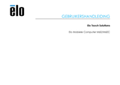 Elo Touch Solutions M60C Gebruikershandleiding