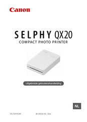 Canon SELPHY QX20 Uitgebreide Gebruikershandleiding