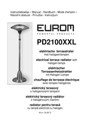 EUROM PD2100XXL Instructieboekje