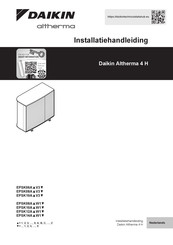 Daikin Altherma 4 H EPSK10A V3 Series Installatiehandleiding
