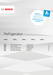 Bosch KIR81VSF0/01 Gebruiksaanwijzing