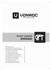 VONROC RH503AC Vertaling Van De Oorspronkelijke Gebruiksaanwijzing