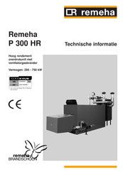 REMEHA P 300 HR Technische Handleiding