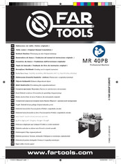 Sigma Far Tools MR 40PB Vertaling Van De Originele Handleiding