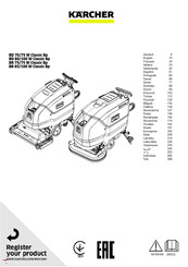 Kärcher BR 75/75 W Classic Bp Originele Gebruiksaanwijzing