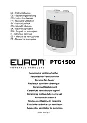 EUROM PTC1500 Instructieboekje