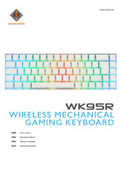 Deltaco Gaming WK95R Gebruiksaanwijzing