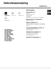 Hotpoint Ariston PH 760 F/HA Gebruiksaanwijzing