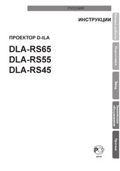 JVC DLA-RS65 Instructies