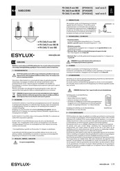 ESYLUX PD-C360i/8 KNX UP Handleiding