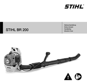 Stihl BR 200 Handleiding