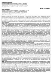 Palmako FR70-5656-2 Installatiegids