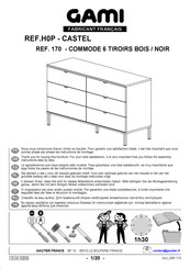 Gautier Gami 170 Montage-Instructies