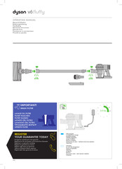 Dyson v6 fluffy Handleiding