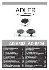 Adler europe AD 6504 Handleiding