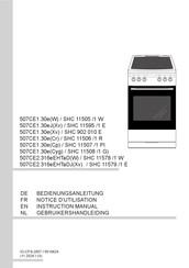 Amica 507CE1.30eCp Gebruikershandleiding