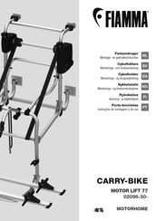 Fiamma CARRY-BIKE Gebruiksinstructies