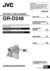 JVC GR-D248 Gebruiksaanwijzing