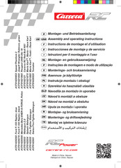 Carrera RC 370142026X Montage- En Gebruiksaanwijzing