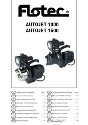 Flotec AUTOJET 1000 Handleiding Voor Gebruik En Onderhoud