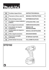 Makita DTD152 Gebruiksaanwijzing