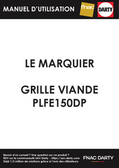 LE MARQUIER PLFE150DP Gebruikershandleiding