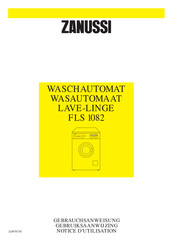 Zanussi FLS 1082 Gebruiksaanwijzing