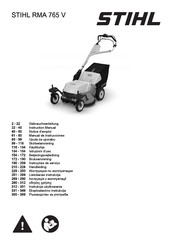 Stihl RMA 765 V Handleiding