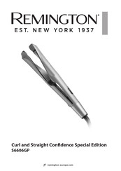 Remington Curl and Straight Confidence Special Edition S6606GP Handleiding