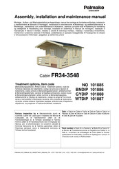 Lemeks Palmako FR34-3548 Handleiding