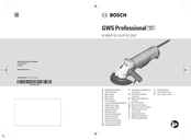 Bosch Professional GWS 9-115 P Oorspronkelijke Gebruiksaanwijzing