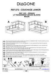 Gautier Diagone ERWAN 022 Montage-Instructies