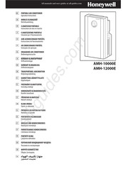 Honeywell AMH-12000E Bedieningsinstructies