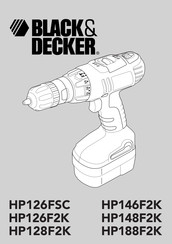 Black & Decker HP148F2K Handleiding