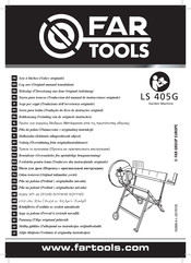 Far Tools LS 405G Vertaling Van De Originele Handleiding