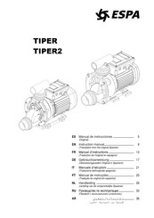 Espa TIPER2 Handleiding