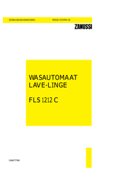 Zanussi FLS 1212 C Gebruiksaanwijzing