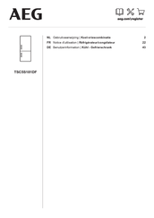 AEG TSC5S181DF Gebruiksaanwijzing