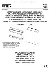 Urmet 1722/58A Installatiehandleiding