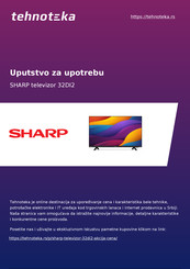 Sharp 32DI2 Snelstartgids