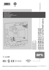 BFT LEO B CBB DL2 3 230 L02 Installatievoorschriften