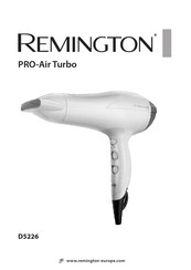 Remington PRO-Air Turbo D5226 Handleiding