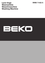 Beko WMB 71432 A Handleiding