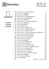 Electrolux LFG9525S Gebruiksaanwijzing