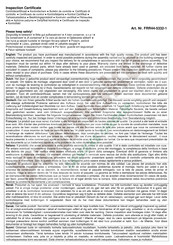 Palmako FRR44-5332-1 Installatiegids