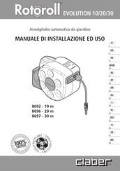 claber Rotoroll EVOLUTION 20 Handleiding