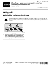 Toro ProLine 139-7860 Installatie-Instructies