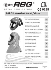 RSG T-AirHood CHEM 1 Gebruiksaanwijzing