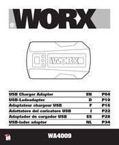 Worx WA4009 Gebruiksaanwijzing