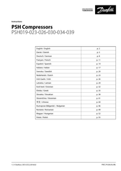 Danfoss Psh034 Series Instructies